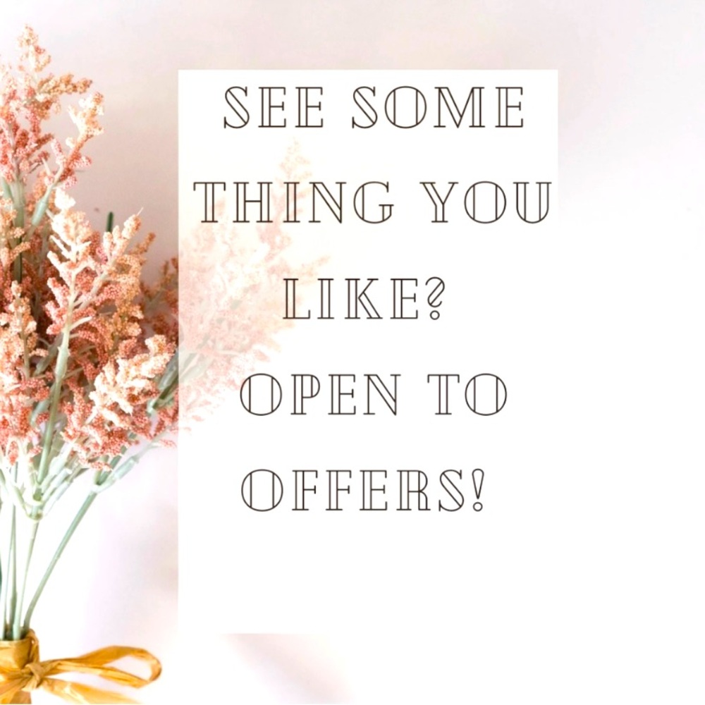 See something you like open to offers